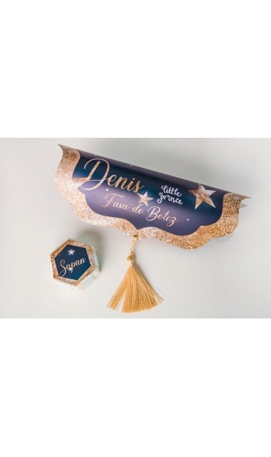 Trusou de botez pentru baieti inspirat din cartea Le petit Prince, Micul Print 16